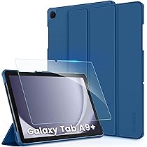 Amazon.co.jp: [Galaxy Tab A9+ ケース ガラスフィルム セット]CACOE